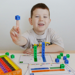 Набор соединяющихся кубиков "Академия математики в детском саду" (комплект для группы) MS0063