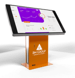 Интерактивный стол Slider 55" (с изменением высоты и угла наклона экрана)