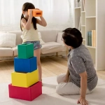 Рамки-матрешки 5 в 1, цветные Weplay KC2804-00M