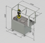 Учебная ячейка на базе промышленного робота Эйдос А7-900 (базовая комплектация)