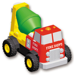 Магнитный конструктор Popular Playthings "Создай свой грузовик" (Комплект на группу)