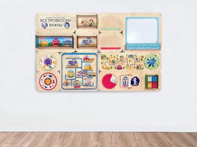 Дидактическая настенная панель АЛМА 