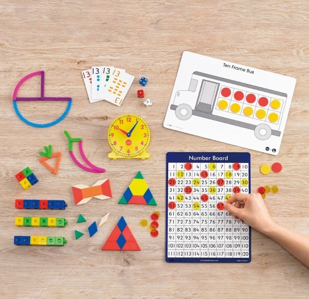 Набор &quot;Математика дома&quot; основы (6-7 лет) EDX Education