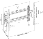Кронштейн наклонный и поворотно-выдвижной Digis DSM-P6542T для панелей 37-70", до 70 кг