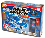 Магнитный конструктор Popular Playthings Транспорт "Смешай и собери. Полиция" (Стартовый набор)