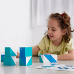 Кубики геометрические Weplay «Океан», 16 шт