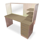 Стол логопеда с зеркалом «Лого-Комфорт» Приоритет