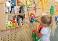 Набор "Шестеренки и Цепь" для STEM-Стены Masterkidz (39 элементов)