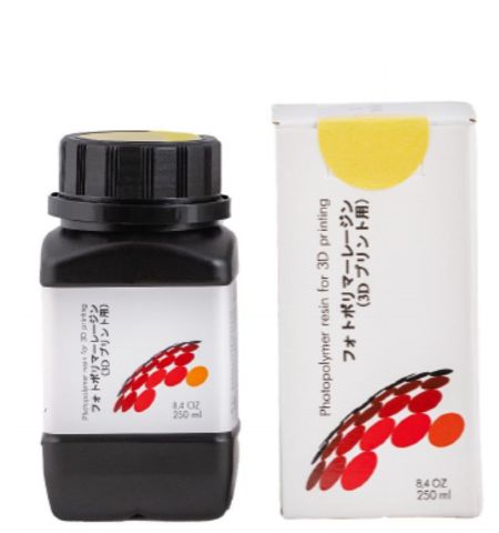 Фотополимер Gijutsu Lab Yellow Clear, жёлтый прозрачный (250 мл)