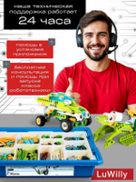 Базовый набор Wedo 2.0 - Развивающий конструктор для занятий робототехникой