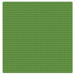 Конструктор Лёва «Зеленая строительная пластина 32x32» 10700