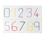 Набор панелей для создания композиций Полидрон "Узорная шнуровка №1" (белый)