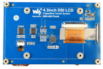 Цветной сенсорный дисплей для Raspberry Pi 4,3” / 800×480 / DSI