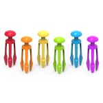 Набор пинцетов "Краб" для подготовки руки к письму, 6 шт. (6 элементов) Learning Resources LER2964