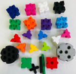 Конструктор Morphun ПРОектирование Начальный уровень «Радуга» 500 деталей