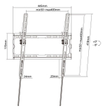 Крепление настенное Digis DSM-3444T для панелей 32-55", до 45 кг