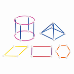 Конструктор геометрический 3D EDX (расширенный)