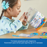 Развивающая игрушка "Skill Builders! Строим буквы и цифры. Комплект для группы" Learning Resources LER8594