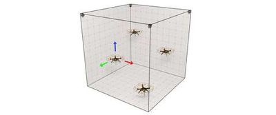 Геоскан Пионер - Безопасное воздушное пространство (защитная сетка 3х3х3м)