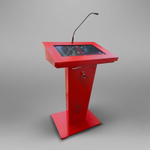 Интерактивная трибуна Demosfen (встроенный мощный звук и микшер) 27"