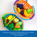 Развивающая игрушка Мы растем "Сытный завтрак, Вкусный обед, Полезный ужин" (серия New Sprouts, комплект для группы, 52 элементов) Learning Resources LER9733