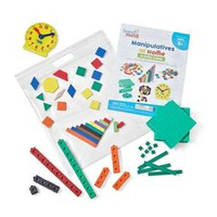 Развивающий математический набор "Возьми с собой. 1-2 ступень" Learning Resources 93538 (5-7 лет, 292 элемента)