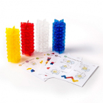 Набор блоков Weplay «Цветные кристаллы»